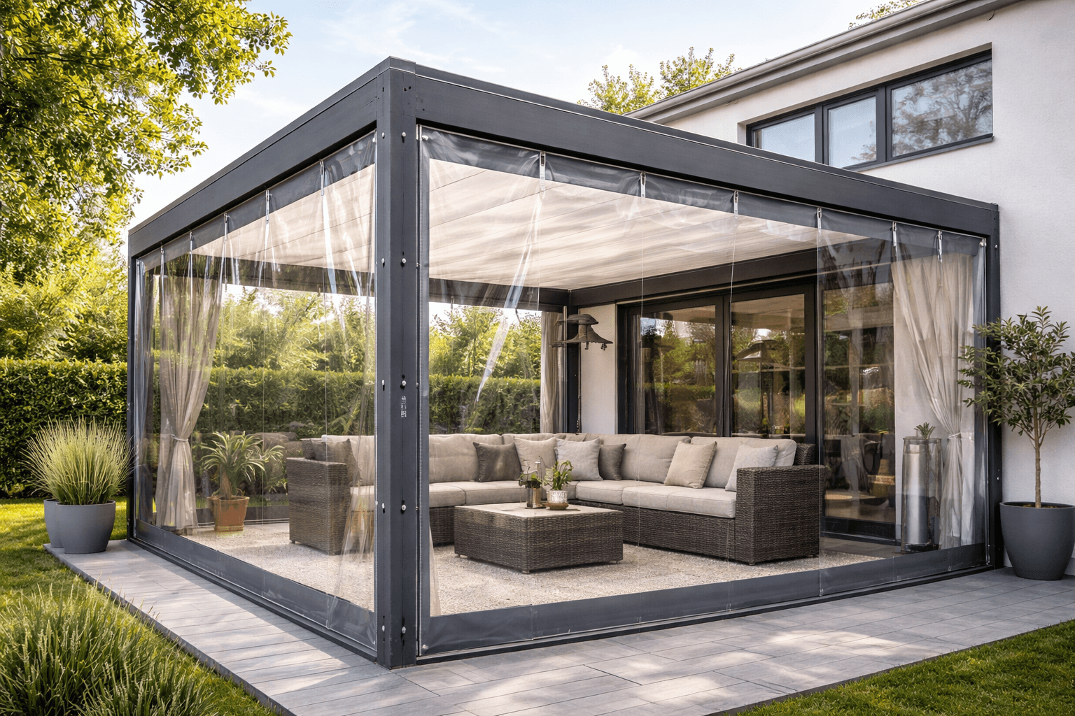 Tipps zur Pflege und Reinigung Ihrer Terrassenplane für eine langanhaltende Schönheit