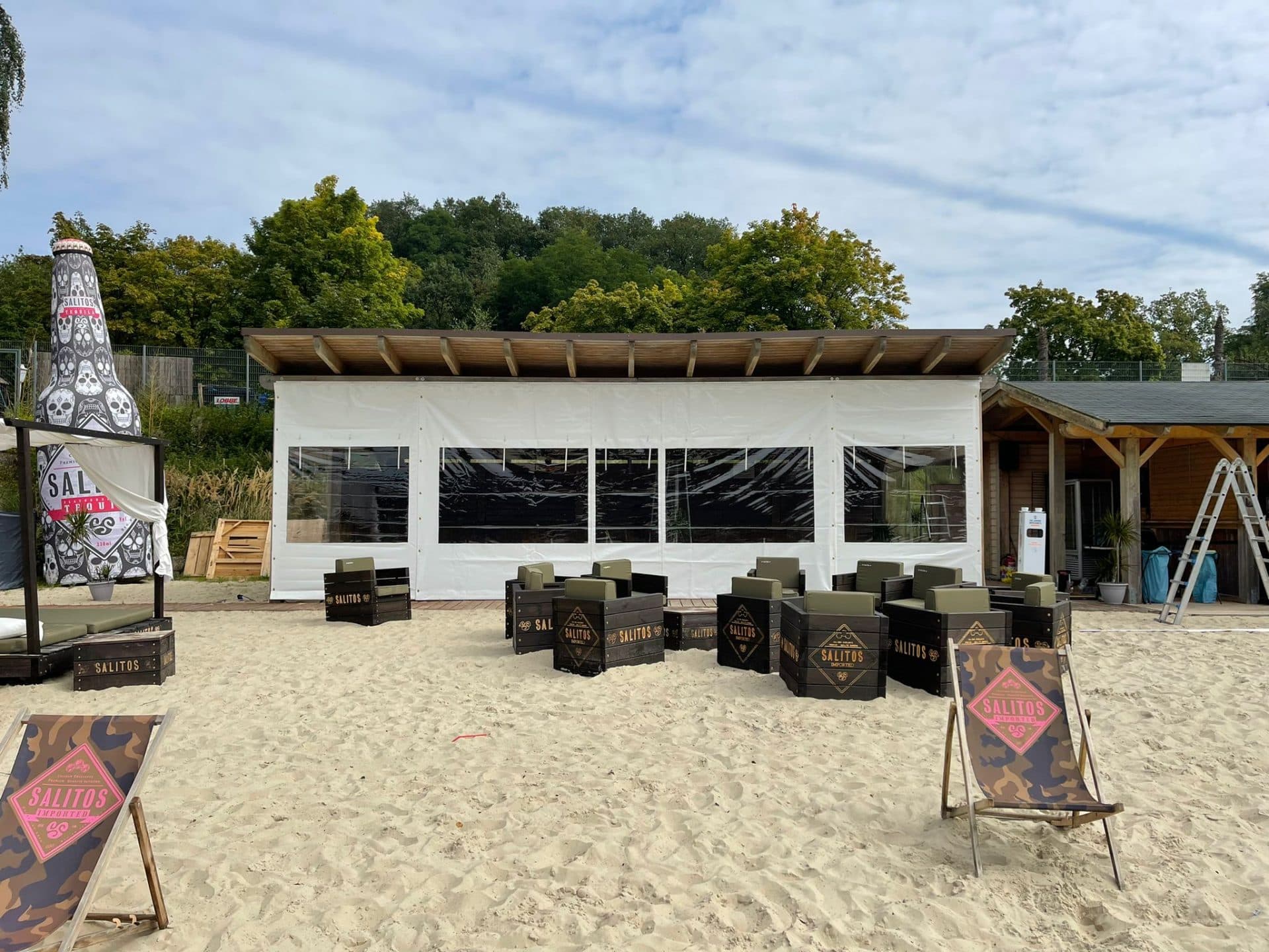 Hochwertige PVC-Plane – Detailansicht